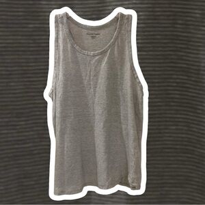 FREE with purchase: Eileen Fisher Tank, Grey and White Stripped Loose Fit, Sz XS